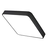 jojofuny quadratische Deckenleuchte Zimmerbeleuchtung spülen Sputnik LED Lichter schlafzimmer beleuchtung küchenlampe lampewohnzimmer Deckenleuchte zu Hause balkon deckenleuchte PVC Black