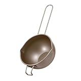 VINTORKY 1 Stück Backschmelzschale Schmelzbar Rostfrei Butter Backen Für Schmelzen Kochen Topfschokoladenschmelz -topf Schmelztiegel-schokolade Schokoladenmeldung Pot Kohlenstoffstahl