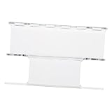 BELLIFFY Acryl Pinzettenständer für Wimpernverlängerungen Langlebiger Aufbewahrungs Displayhalter für Wimpernpinzette Multifunktionales Organizer Rack für Zuhause und Profi Transparent
