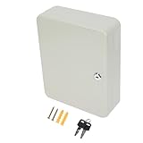 Uonlytech Schlüsselsicherheitskasten mit Fächern Wandmontierbare Schlüsselaufbewahrungsbox für Wohnheime Autohäuser und Immobilienmanager Design für