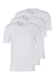 BOSS Herren T-Shirt, Weiß 100, L