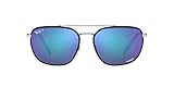 RAY-BAN SONNENBRILLE *RB 3708 9144/4L* NEU Blau - Polarisiert