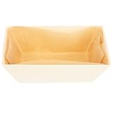 MOTHNUR 3 Stück Backform Hitzebeständig mit Papiereinlage 140x75x50mm Brot und Kuchenbehälter für Bäckerei und Haushalt