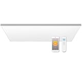 Infrarotheizung Deckenmontage mit Thermostat 860 Watt, Deckenheizung Infrarot Deckenheizstrahler, APP Fernbedienung Steuerung, Elektroheizung Heizplatte Heizkörper Heizpaneel, Überhitzungsschutz