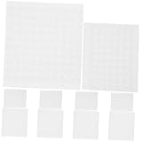 Cabilock 1 Satz Transparente Klebepunkte Klebeband Selbstklebend Doppelseitig Klebrig Doppelseitige Pads Beidseitig Flecken Poster-klebestreifen Wandspachtel Für Plakate Acryl 10 Blatt