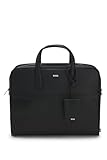 BOSS Zair_S doc case Herren Messenger, Black1
