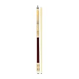 QSTDGVPW Pool Cue 58 Zoll Bola 19 DOS Douple Cue Abschnitte 13 Mm Erwachsene für Erwachsene Billardspieler Turnierturnier Turnier, Style C
