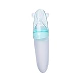 CIMAXIC Fütterungsflasche Für Reisbrei Fütterer Für Beikost Grüner Futterspender Für Kleinkinder Einfaches Squeezer Design