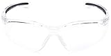 Honeywell 1015370 A800 Sportliche Schutzbrille mit klarer, kratzfester Linse - transluzent
