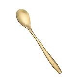 12 PCS Kleine Kaffeelöffel Edelstahl, 12 cm, Kleiner Dessertlöffel, Löffel Klein, Espressolöffel Mini, kleine Löffel, Rostfrei, Spülmaschinenfest, für Espresso, Eier, Gewürze, Dessert
