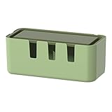 Kabel-Organizer-Box, Kabelhalter, Kabel-Organizer-Box, Steckdosenleiste, Kabel-Management-Box, Kabelbox, verstecken Sie Kabel auf Schreibtisch, Boden, Büro, Draht-Organizer, Kabel-Management-Box für