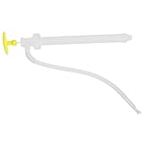 Warmhm Manuelle Wassertransferpumpe Siphonpumpe für Benzin Öl und Wasser Säurebeständige Handpumpe aus Langlebigem für Industrielle Anwendungen