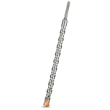 SDS-Plus-Hammerbohrer, professioneller Wolfram-Kreuzbohrer for Mauerwerk, Ziegel und Beton(6mm x 160mm x 2)