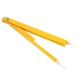HOMSFOU Kompass Für Den Geometrieunterricht Kompass Für Den Matheunterricht Kompass Mit Großem Kreis Zirkel Zum Zeichnen Von Kreisen Schulmaterial Lehrmittel Hölzern Yellow