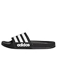 adidas Adilette Shower Slides RUTSCHEN, Core Black/Cloud White/Core Black, 39 EU
