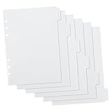 Uonlytech 6 Blätter Budget Binder Taschen Transparente Hüllen Ersatz für Budgetordner Praktische und Wiederverwendbare Geldumschläge für Ihre Budgetplanung