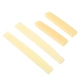 Toyvian 2 Sätze Gitarrentuner Aufkleber Musical Nuss Sattel Und Sattel Aus Gitarrenknochen Akustische Gitarrenwirbel, Stegstifte Akustikgitarre Bass Gitarrengurt Instrumente Rinderknochen