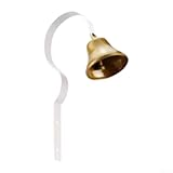 Robuste Metall-Türklingel für Zuhause und Geschäfte, klarer Klingelton für einfaches Hören (weiß)