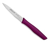 Arcos Küchenmesser Edelstahl NITRUM 100 mm - Obst und Gemüse Schälen - Ergonomischer Polypropylen Griff - Serie Nova