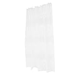 NOLITOY Wasserdichter Duschvorhang mit Blumenmuster Halbtransparenter Peva Badvorhang Schimmelresistent Inklusive Haken für Badezimmer Hotel und Dusche Installieren