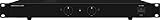 MONACOR SA-200 Universal Stereo-Verstärker, 100 Watt Amplifier mit geräuschlosem Betrieb durch lüfterloses Kühlkonzept und Stereo Line-Eingang, kompakter Audio Verstärker, in Schwarz