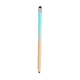 Zeichenstift für Touchscreen, doppelte Gummispitze, kapazitives Zeichnen, universell, Tablet-Stift, Empfindlichkeit, Doppelkopf-Touchable-Screen-Stift