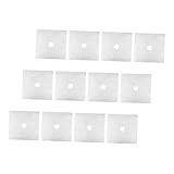 iplusmile 12 Stück Gasherd Matte Ofenmattenschutz Saubere Einlage Zum Kochen Schutzabdeckungen Für Gasherde Abdeckungen Für Den Gasherd Herdplattenschutz Silver
