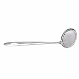 Super dicker Hot Pot Filter Suppe Skimmer Löffel Mesh Perkolator Sieb Fett Öl Skim Fett Schaum