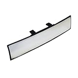 TIZEDA Universal-Blendschutz-Weitwinkel-Konvex-Rückspiegel Autoinnenraum Rückansicht Blaue Sonnenblende Schutzbrille Sicherheit