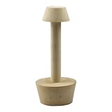 UKCOCO Holz Teigstampfer mit Doppelkopf Kuchen und Eierkuchenform Natürliches Backwerkzeug für Kleiner und Standard Törtchen Vielseitig Einsetzbar für Kuchen und Gebäck