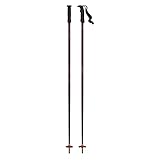 ATOMIC CLOUD Skistöcke - Schwarz - Länge 105 cm - Hochwertiger Aluminium-Skistock - Ergonomischer Griff für mehr Grip - Stock mit 60 mm Pistenteller - Einsteiger-Stöcke