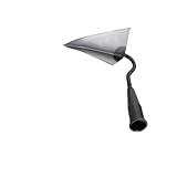 Triangle Hoe Garden Tools Garden Triangle Hoe, Stainless Steel Gardening Hoeing Tool Vegetable Planting Hoe, Garden Hoe for Guring Weeding Planting Digging Soil Leveling
