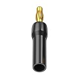 90 Grad rechtwinkliger Bananenstecker, 4 mm, Schraub-Typ, für Lautsprecher, Lötdraht, L-Typ, vergoldeter Tonstecker