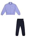 Champion Mädchen Legacy Girl-Full Zip Sweatsuit Elastic Cuff Trainingsanzug, Purple (VS097), 5-6 Jahre