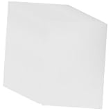 WRITWAA 100 Blatt Geschäftsdokumenten Umschläge Papier Bindedeckel Weiß Langlebige Präsentationshüllen für Berichte Vielseitige Schutzumschläge für Büro Schule Zuhause