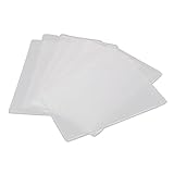 WEKADRIN 12 Stück Teiliges Transparente Matte PVC Kartenhüllen als Ausweishalter und Buskartenetui Strapazierfähig Leichter Schutz vor Entmagnetisierung Praktische Aufbewahrung für