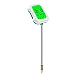 Sumsoctober 7-in-1 Bodentester, Messgerät mit pH-Feuchtigkeitstemperatur, Lichtfruchtbarkeitssensoren für Gartenpflanzen, Innen- und Außenbereich
