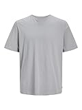 JACK & JONES Male T-Shirt Einfarbig Rundhals T-Shirt