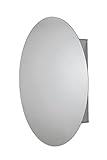 Croydex Davenport Medizinschrank, Aluminium, Silber