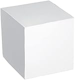 Herlitz Notizklotz, blanko weiß, 900 Notizzettel, 9 x 9 cm, 146225