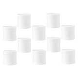 HAPINARY 10St Taille Cremetiegel mundschutzmasken körperbutter Reinigungsmittel schäumend leere Sahneflasche behälter nachfüllbare Cremeflasche praktische Sahneflasche pp Weiß