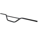 Lenker Motocross mit Strebe Stahl schwarz 22mm (860mm)