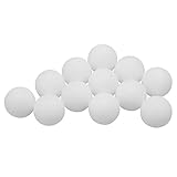 GUIJIALY Tischtennisbälle, Weiß, 12 Stück