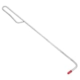 ifundom Hakenwerkzeug Schwimmender Pool-Skimmer Feinmaschiges Pool-skimmernetz Halter Für Pool-Skimmer Schwimmkorb -netzskimmer Pool-sicherheitshaken Poolnetzreiniger Silver Eisen