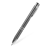 VILLCASE Beleuchteter Kugelschreiber Einziehbar Tinte Nachtlicht Stiftlicht Mini-usb-glühbirne Lichter Stifte Füller Stift Nachfüllt Lampe Led Halter Lichtleiste Arbeiten Gold Grey Abs