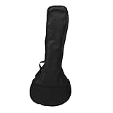 MUELODSIC Mandolinentasche Gepolstert Dickes Mandolinenetui Tragetasche mit Multifunktionaler Außentasche Unisex Rucksack für Mandolinen Outdoor Auftritt
