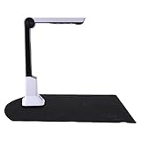 Bosiyrggrl Dokumentenkamera für Lehrer, tragbarer USB-Dokumentenscanner mit Halterung im Format A4 HD 8 MP Kamera Fotoscanner