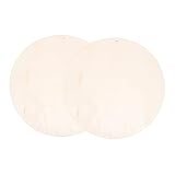 DIYEAH 2St Planke Ton-DIY-Kunstbedarf Modelliermasse Terrakotta-Ton Polymer-Ton-Draht handwerkskunst bastel materialien Bastelbretter aus Holz Tonmalerei Holzplatte hölzern Light Brown