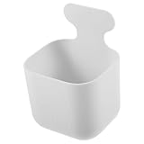 SEWACC Magnetische Wand Aufbewahrungsbox mit Haftmagnet für Telefon Fernbedienung und Stifte Weiße Abgerundete Ecken Strapazierfähiger Einfache an Praktisch für Zuhause und Büro