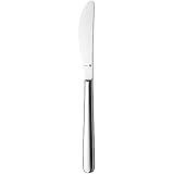 WMF Kult Menümesser mono 23 cm, Monobloc-Messer, Cromargan protect Edelstahl poliert, kratzbeständig, spülmaschinenfest